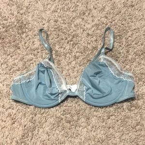 Never Been Worn Calvin Klein unlined teal underwire bra, size 36B